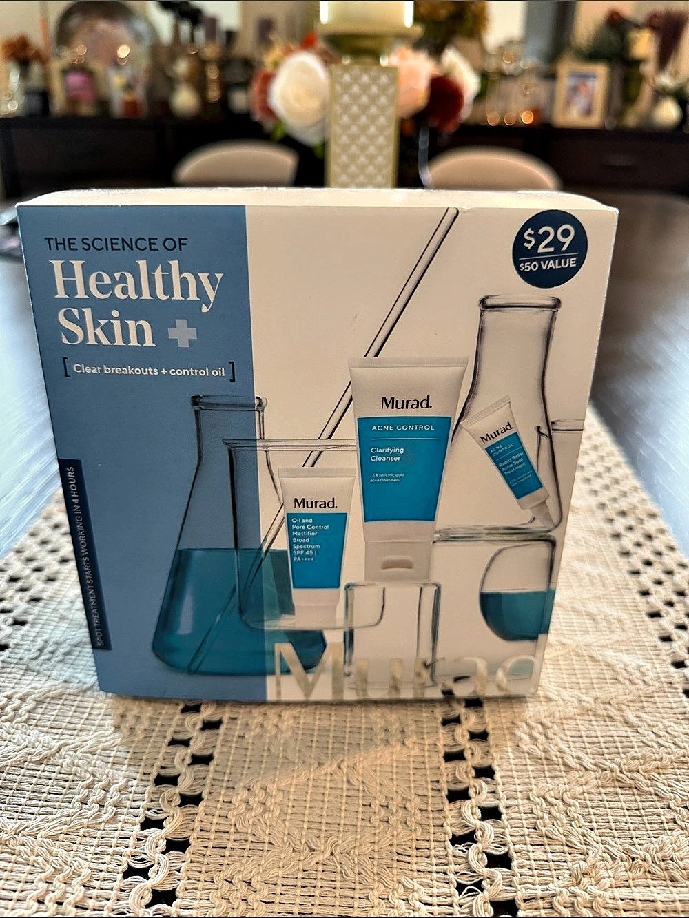 Murad The Science of Healthy Skin Clear Breakouts + Control Oil Kit Skincare Kit